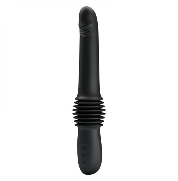 PRETTY LOVE - The Warrior Auto Thrusting Vibrators (Chargeable - Black) PRETTY LOVE - The Warrior Auto Thrusting Vibrators (Chargeable - Black)